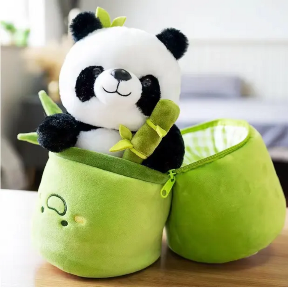 Cuddle Bamboo Panda ( Hug the Charm, Feel the Warmth )