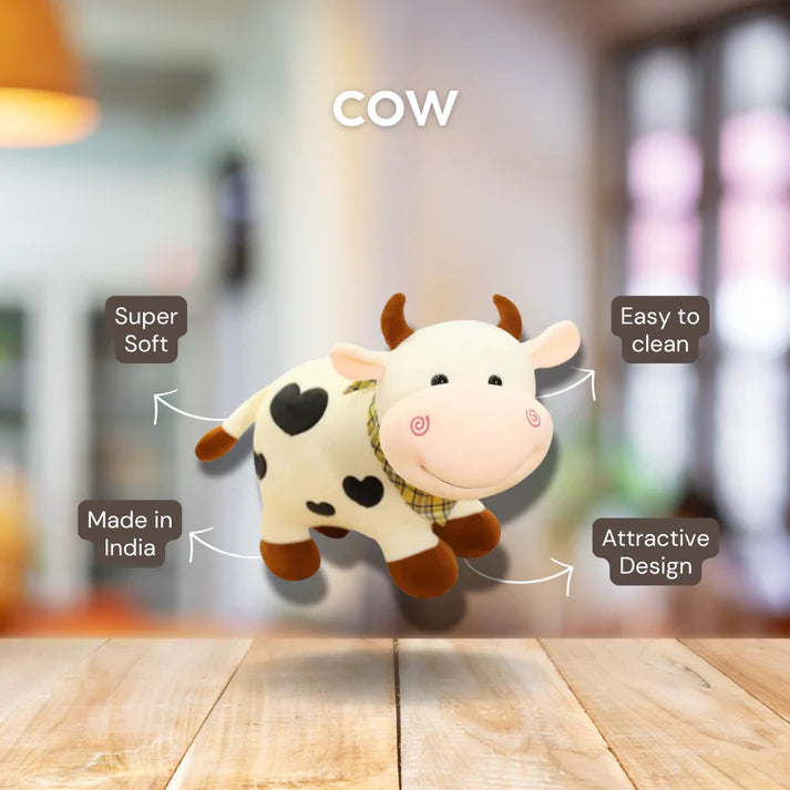 Cow Soft Toy by Treasure Trove🐮