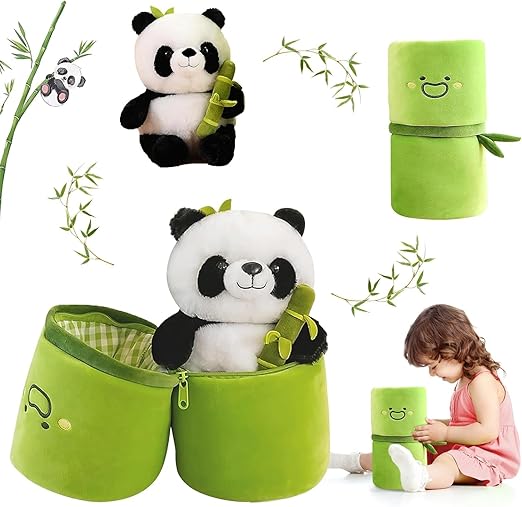 Cuddle Bamboo Panda ( Hug the Charm, Feel the Warmth )