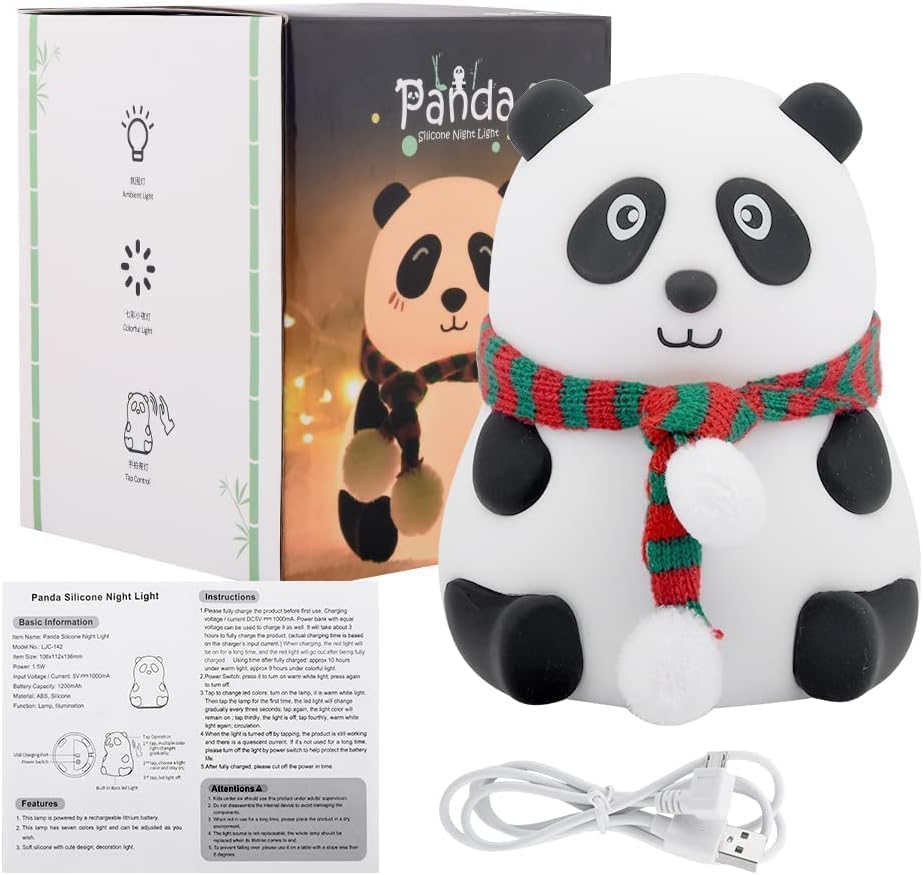 CozyGlow Panda Night Lamp – A Touch of Warmth and Whimsy