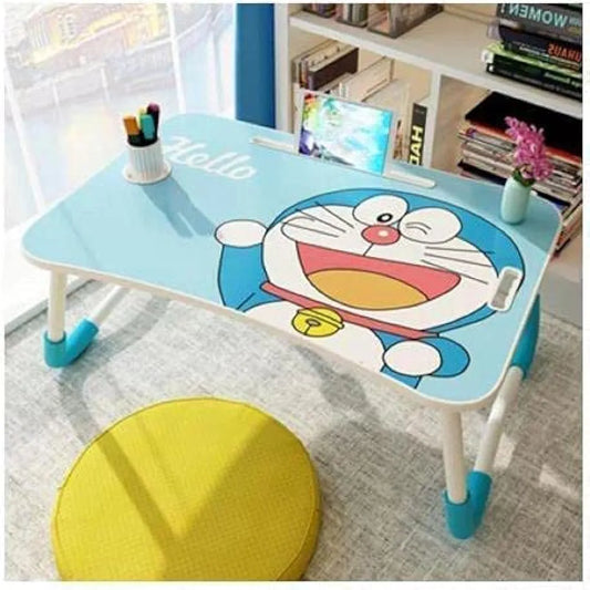 Dorimon Study Table – Foldable & Multipurpose (Blue)